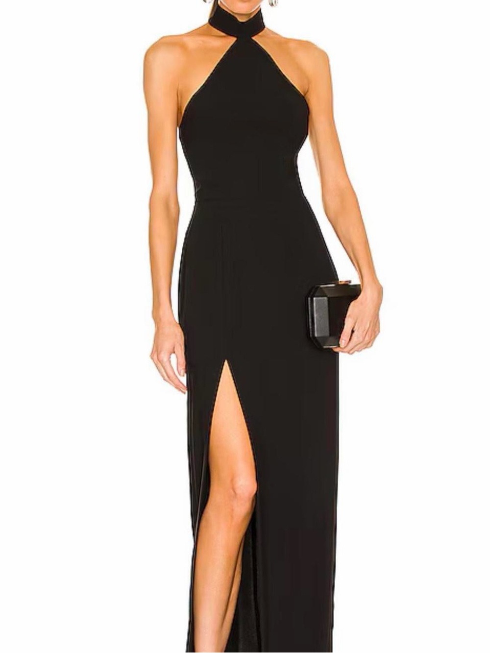 Amanda Uprichard Queen Gown in Black